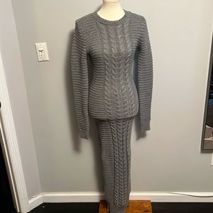 JLUXLABEL — Cable Knit Maxi Dress with Open Back BNWOT